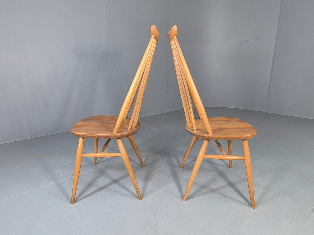 Dining chair side profile view