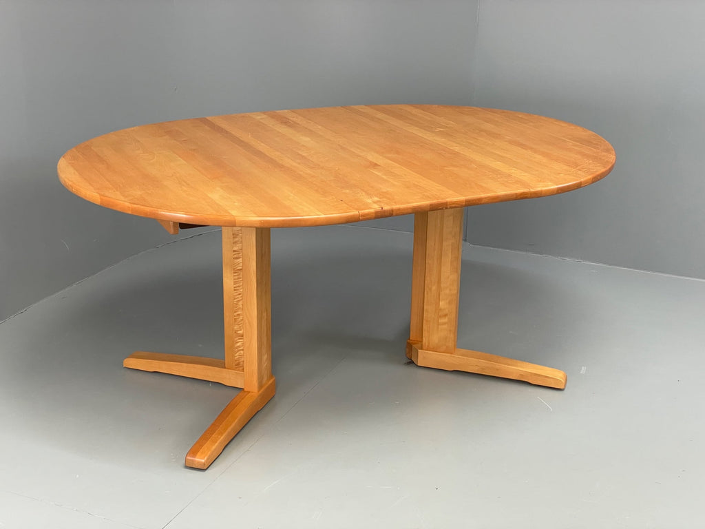 Vintage Extending Dining Table Swedish Design 1990s
