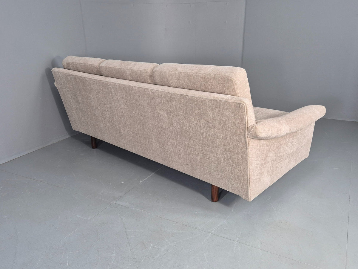 Danish sofa beige tone colour detail