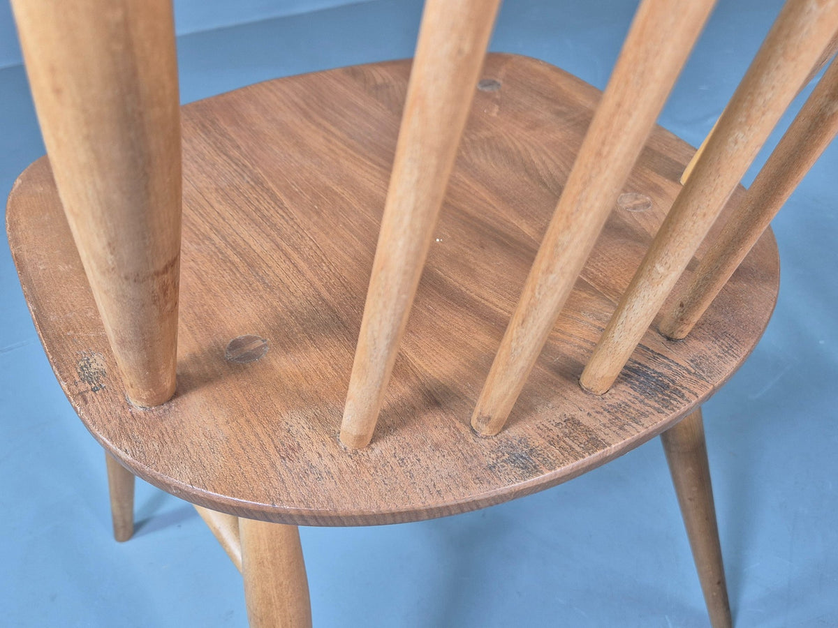 Dining chair pair stacked view