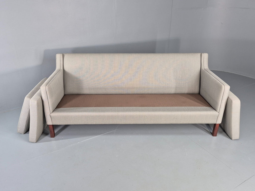 Danish sofa side profile view