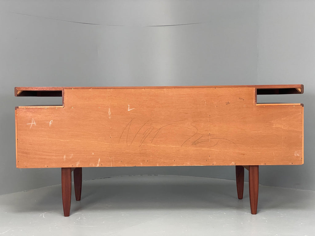 Teak dresser rear view