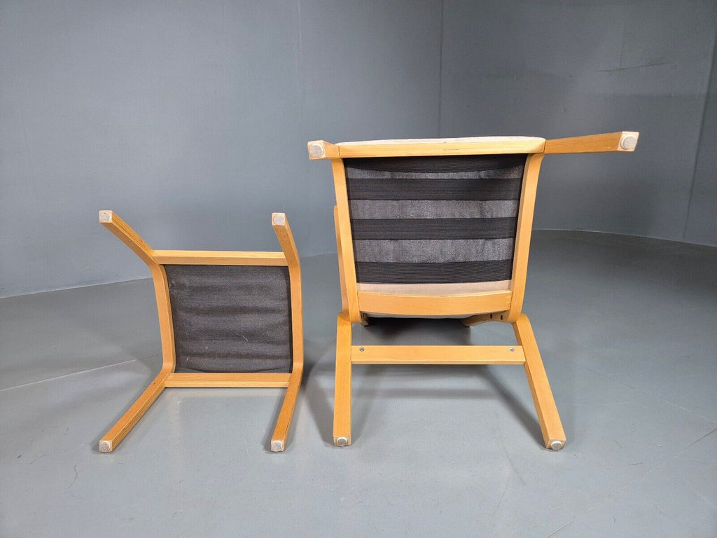 Bentwood chair footstool pad condition detail