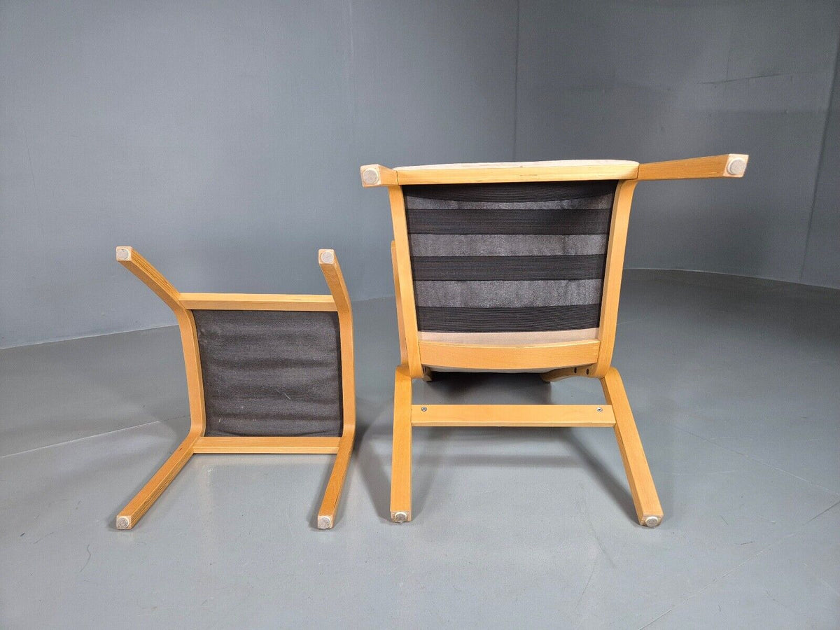 Bentwood chair footstool pad condition detail