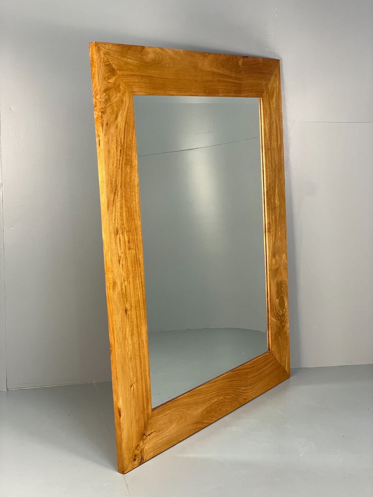 Birch wall mirror scale reference
