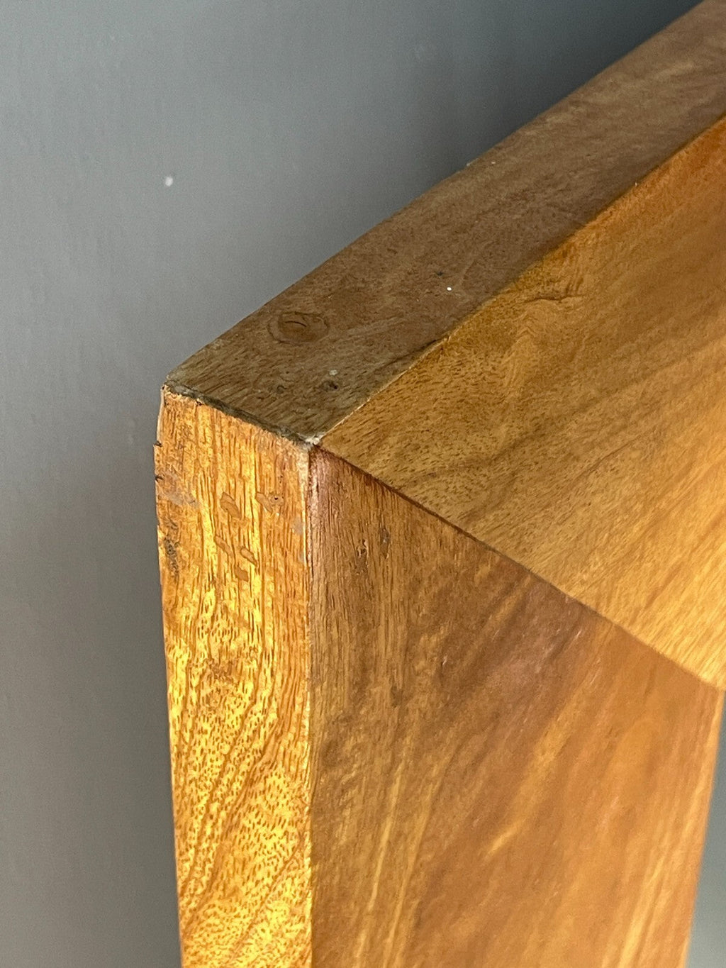 Birch wall mirror floor standing display