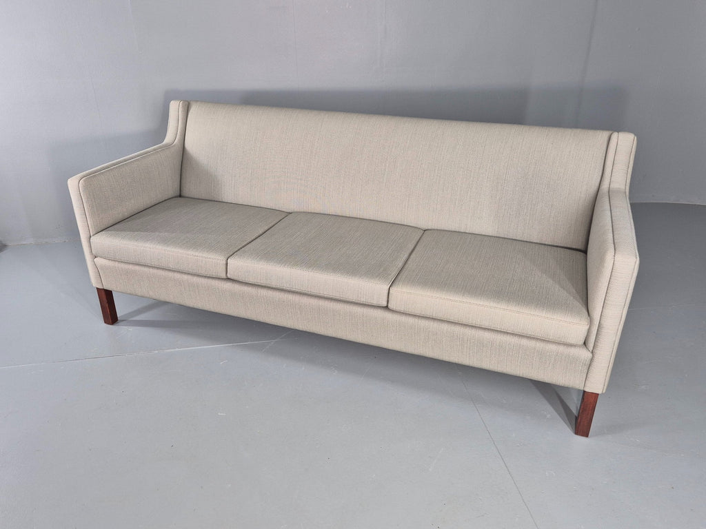 Danish sofa arm detail original fabric