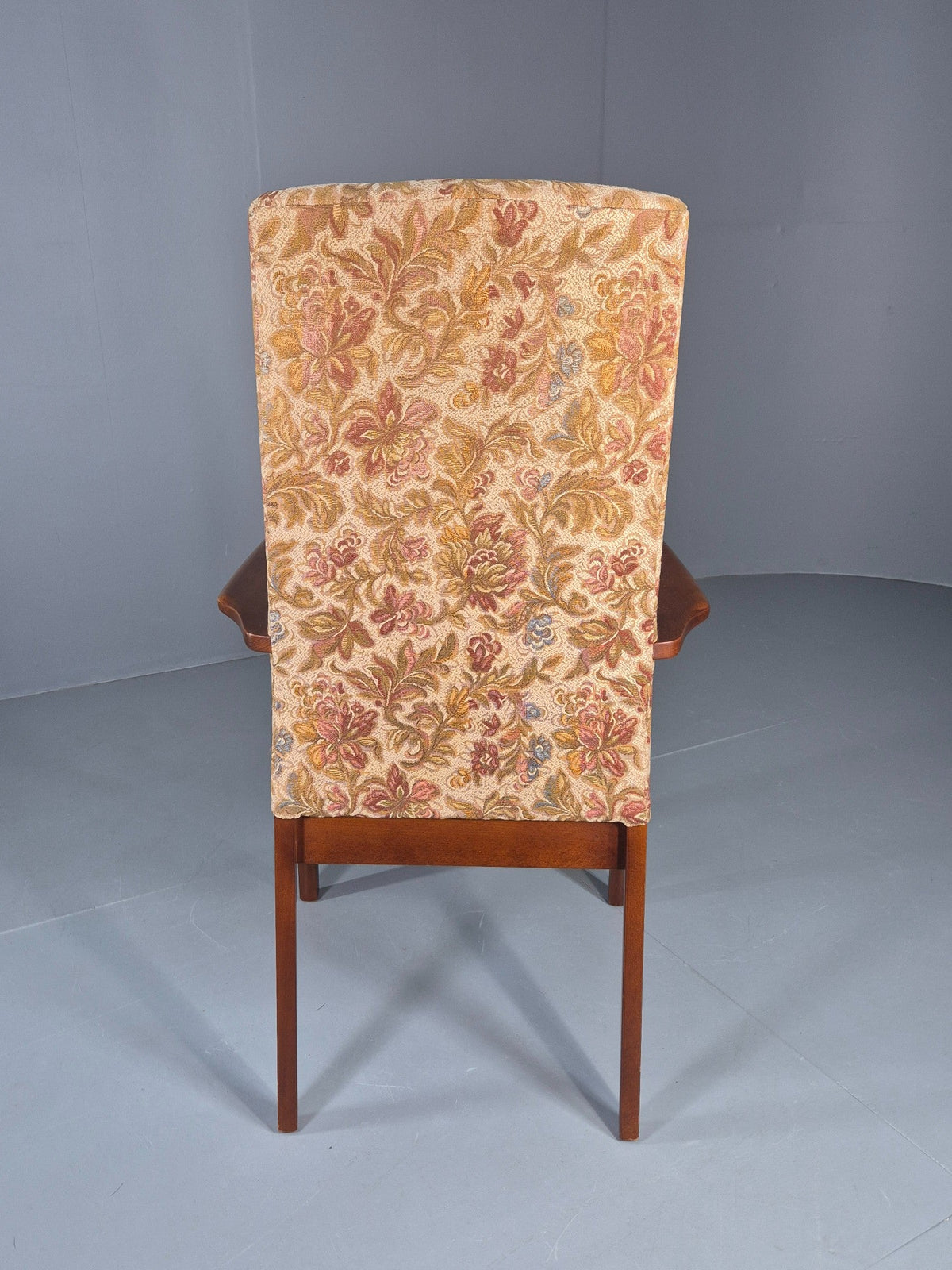 High back lounge chair full height view